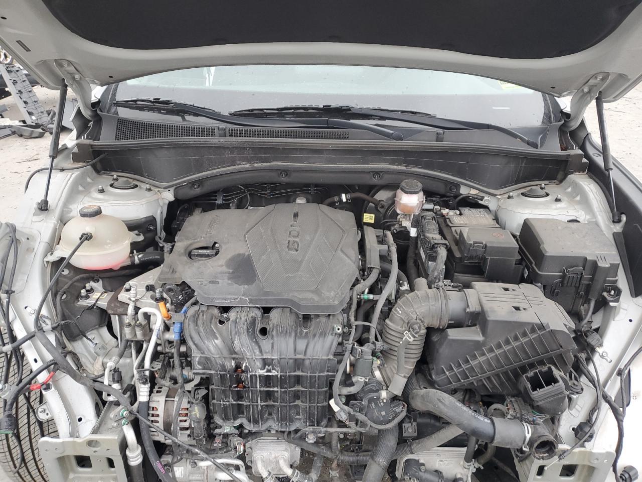 2022 Hyundai Santa Fe VIN 5NMS6DAJ0NH398033 Copart auction photo, front end / side damage thumbnail 13