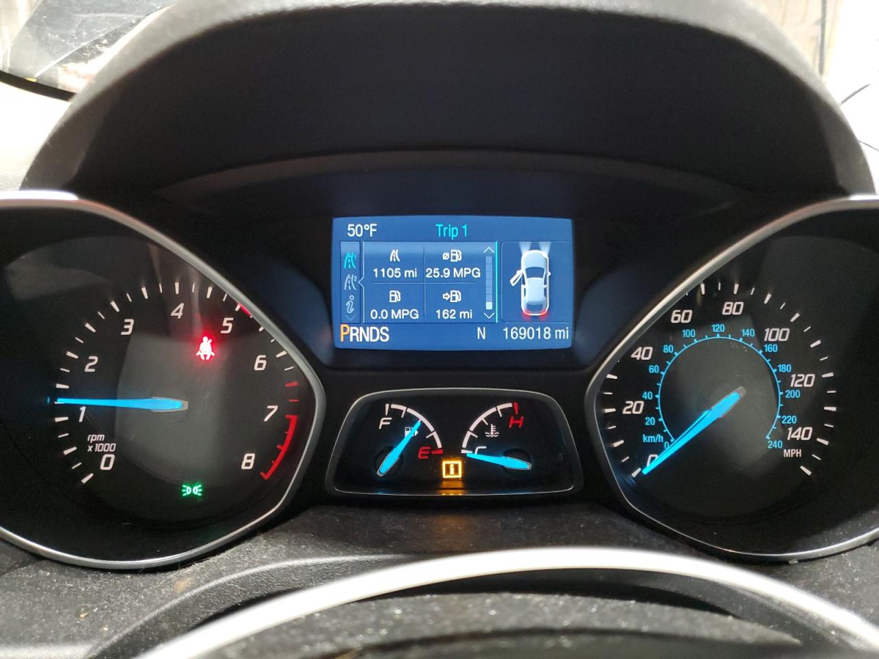 2014 Ford Escape VIN 1FMCU0GX7EUC52036 Copart auction photo, mechanical / minor dent/scratches damage thumbnail 9
