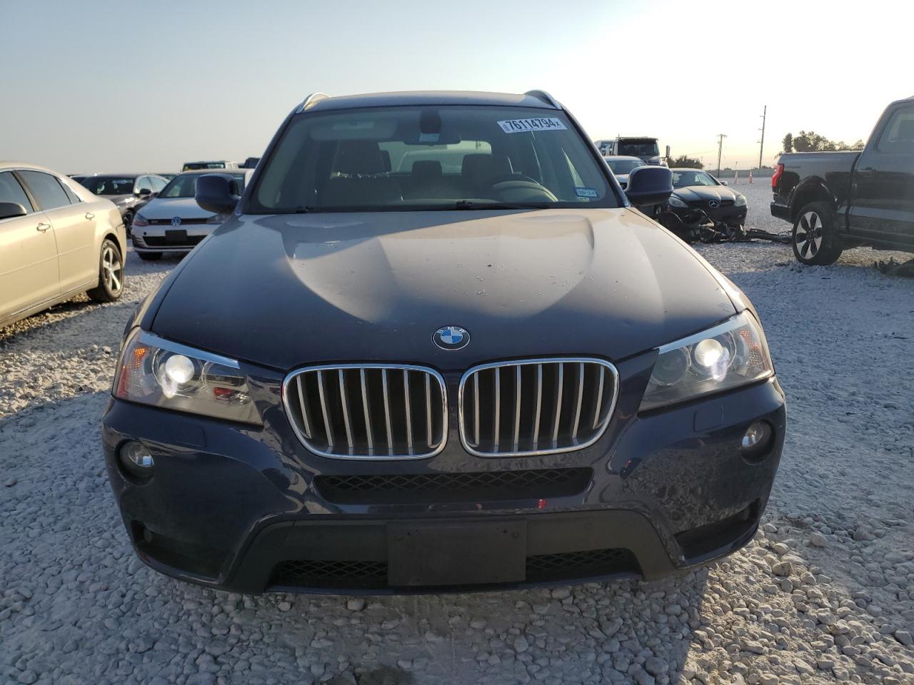 2011 BMW X3 VIN 5UXWX5C51BL716612 Copart auction photo, hail / minor dent/scratches damage thumbnail 5