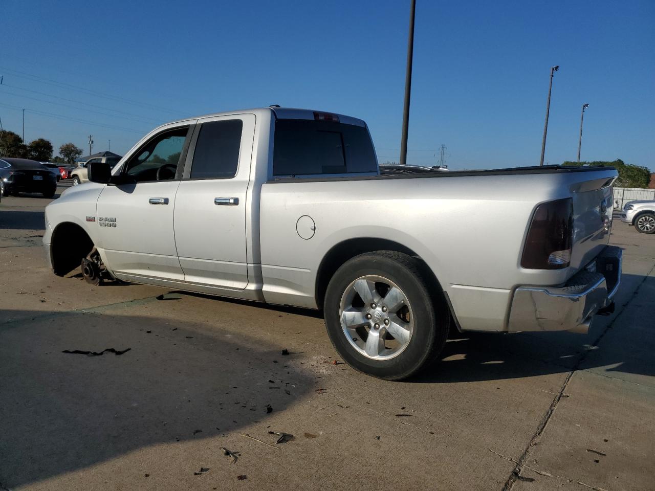 2014 RAM 1500 VIN 1C6RR6GT0ES332569 Copart auction photo, front end / minor dent/scratches damage thumbnail 2