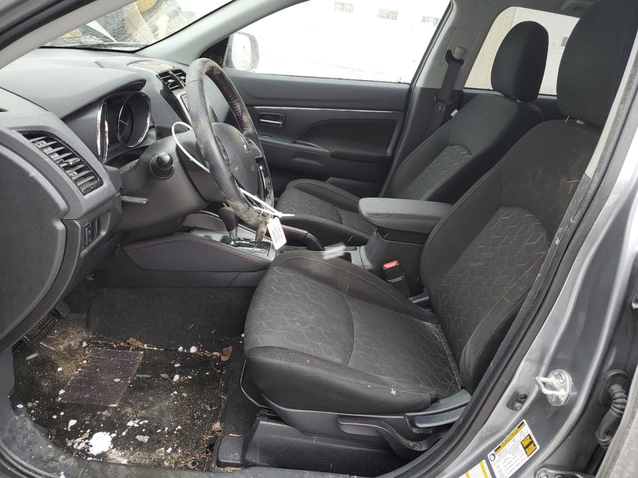 2021 Mitsubishi Outlander VIN JA4ARUAU5MU027125 Copart auction photo, rear end / front end damage thumbnail 7
