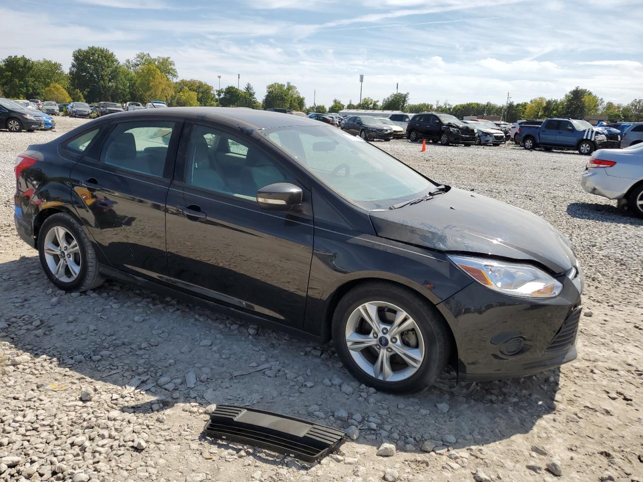 2013 Ford Focus VIN 1FADP3F27DL333006 Copart auction photo, front end damage thumbnail 4