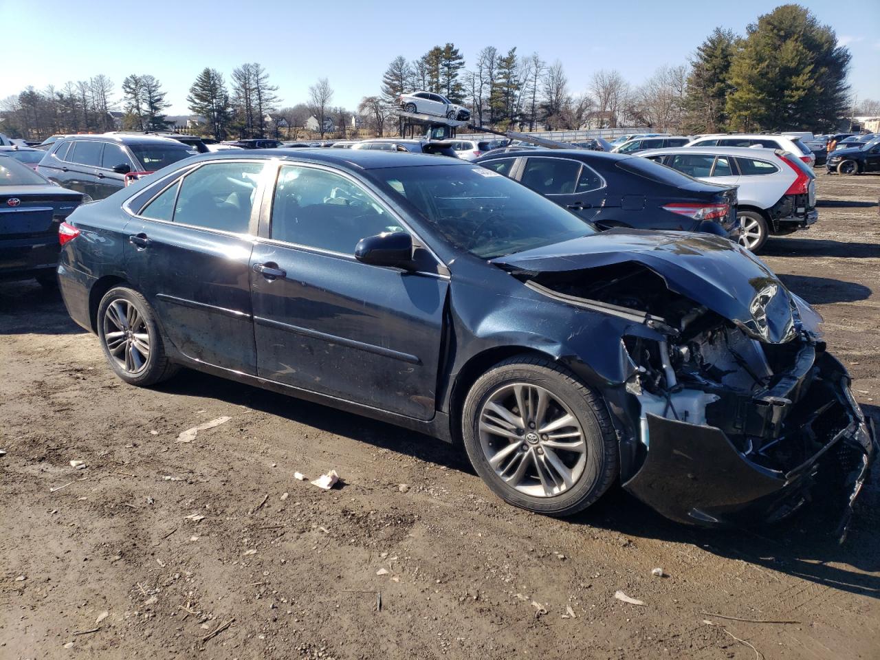 2015 Toyota Camry VIN 4T1BF1FK3FU931367 Copart auction photo, all over damage thumbnail 4