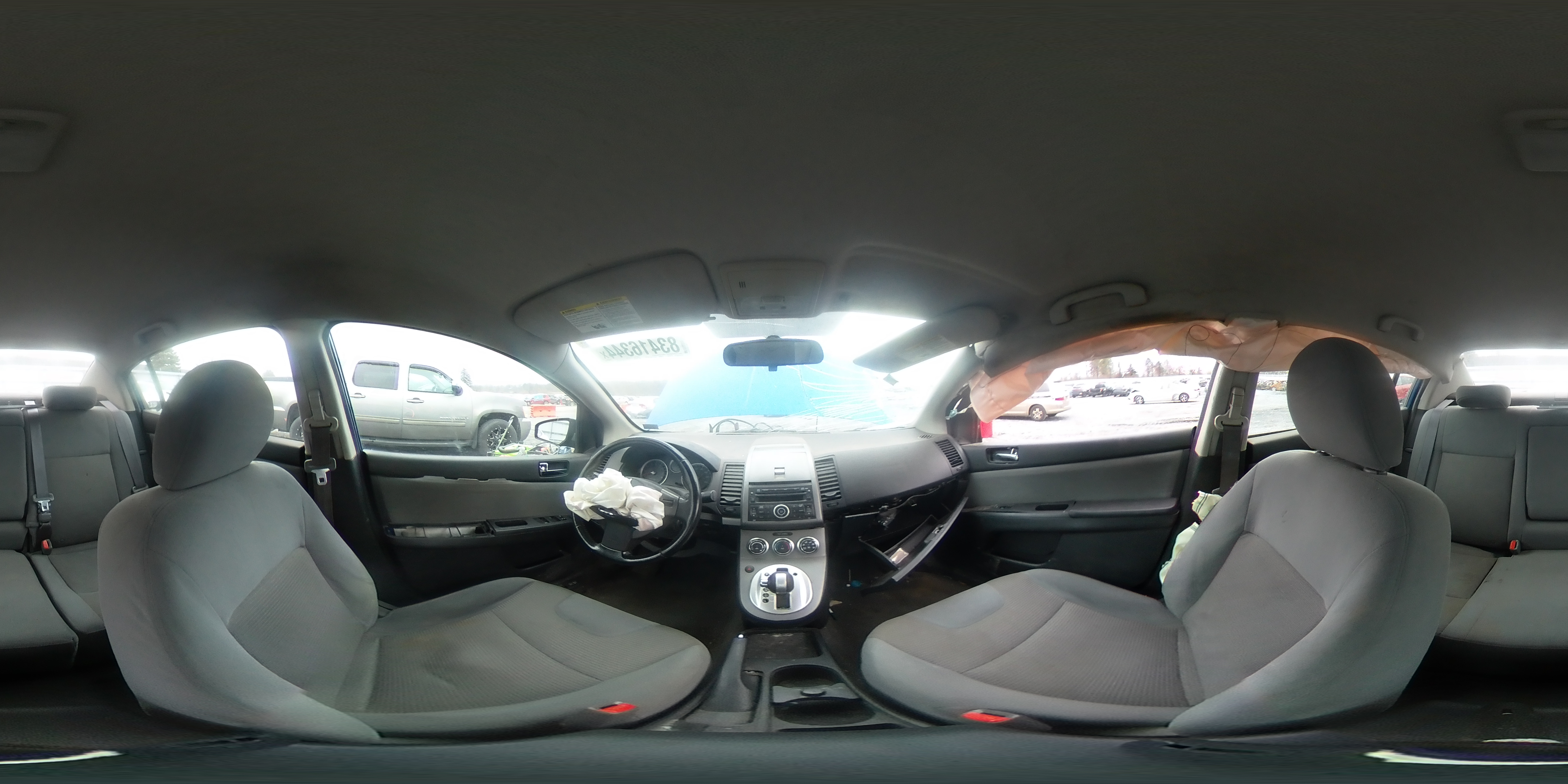 2011 Nissan Sentra VIN 3N1AB6AP4BL642730 Copart auction photo, all over damage thumbnail 12