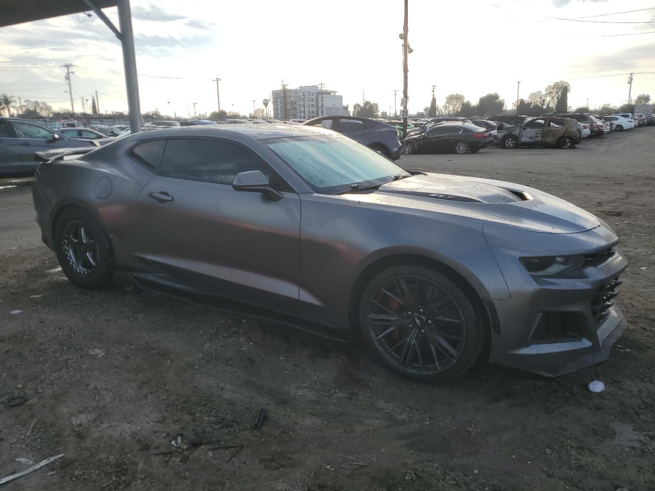 2017 Chevrolet Camaro VIN 1G1FJ1R65H0162439 Copart auction photo, replaced vin / rear end damage thumbnail 4