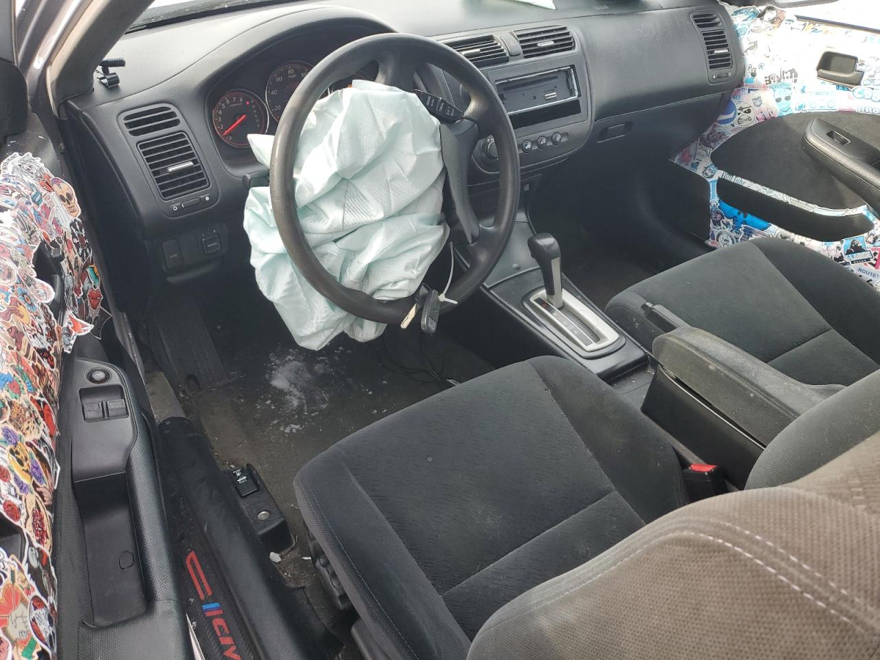 2005 Honda Civic VIN 1HGEM22515L001468 Copart auction photo, front end damage thumbnail 8