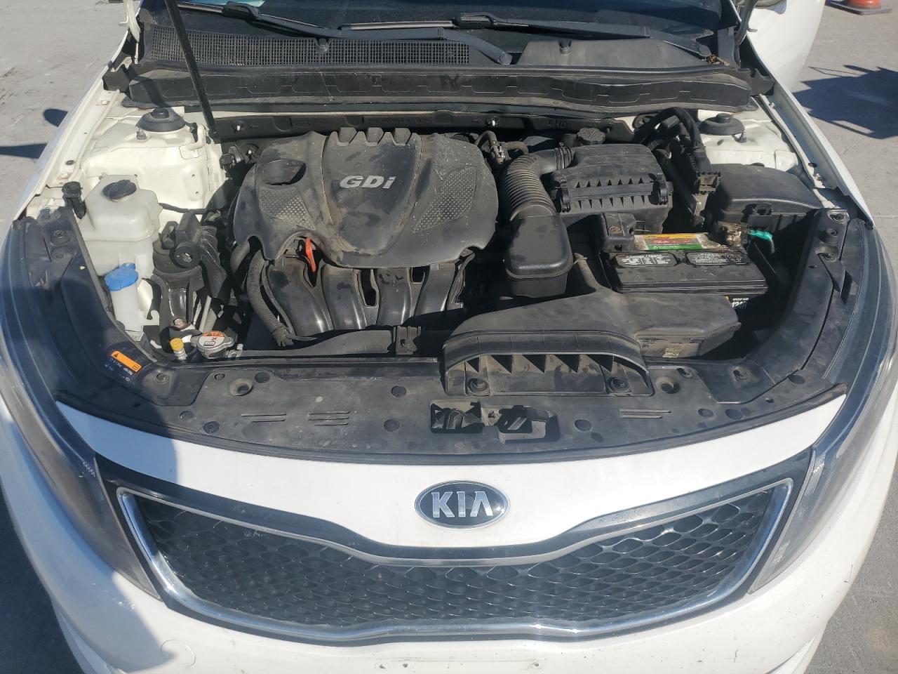 2015 KIA Optima VIN KNAGM4A72F5622470 Copart auction photo, front end damage thumbnail 11