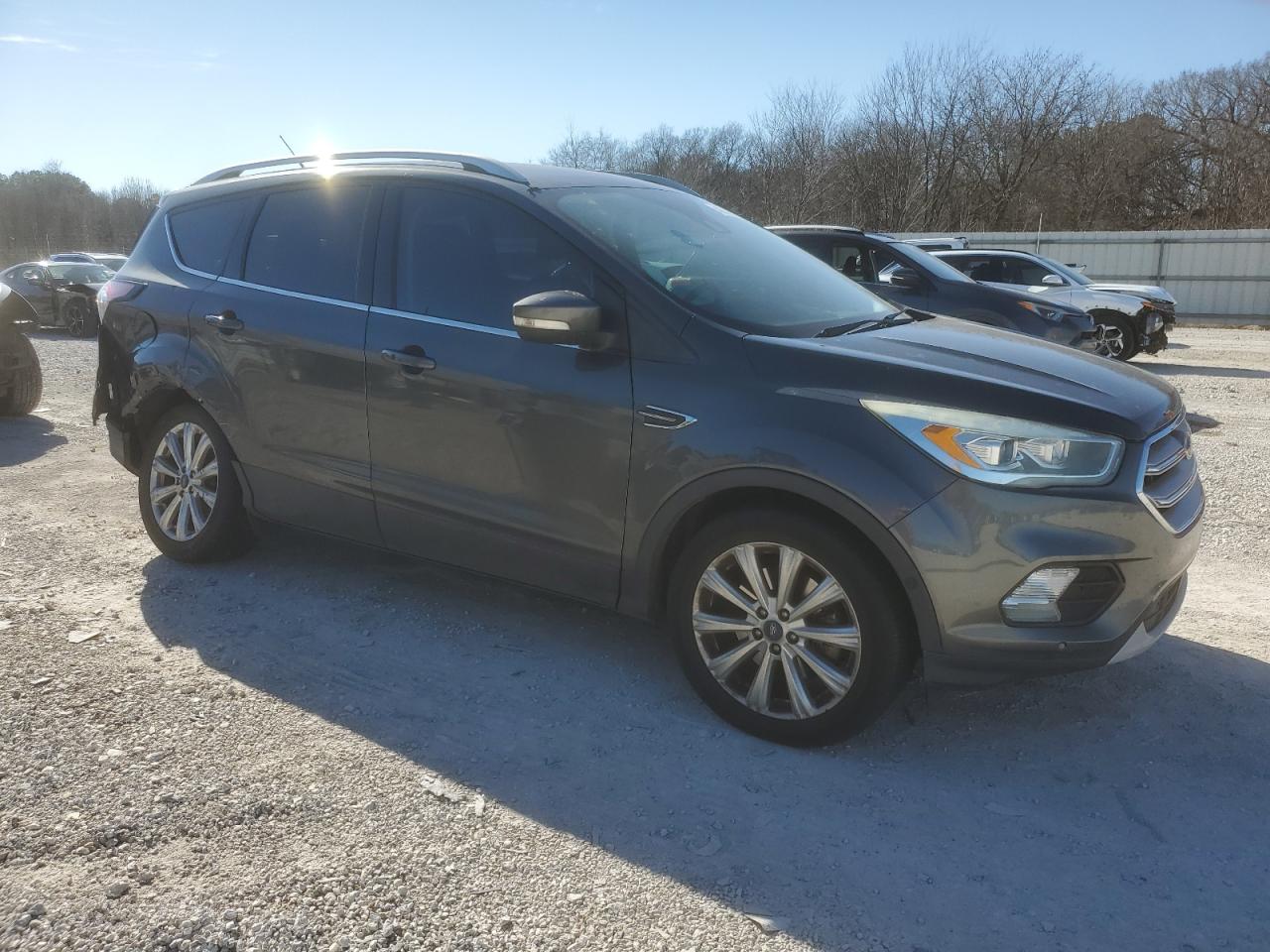 2017 Ford Escape VIN 1FMCU9JD4HUC82263 Copart auction photo, rear end damage thumbnail 4