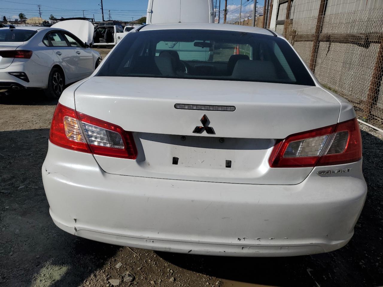 2012 Mitsubishi Galant VIN 4A32B2FF7CE023726 Copart auction photo, front end / rear end damage thumbnail 6
