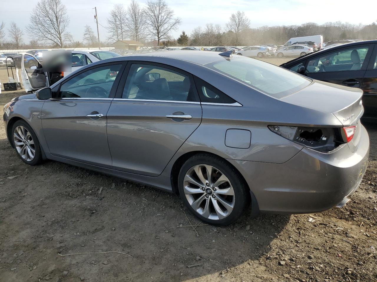 2013 Hyundai Sonata VIN 5NPEC4AC1DH555254 Copart auction photo, all over damage thumbnail 2