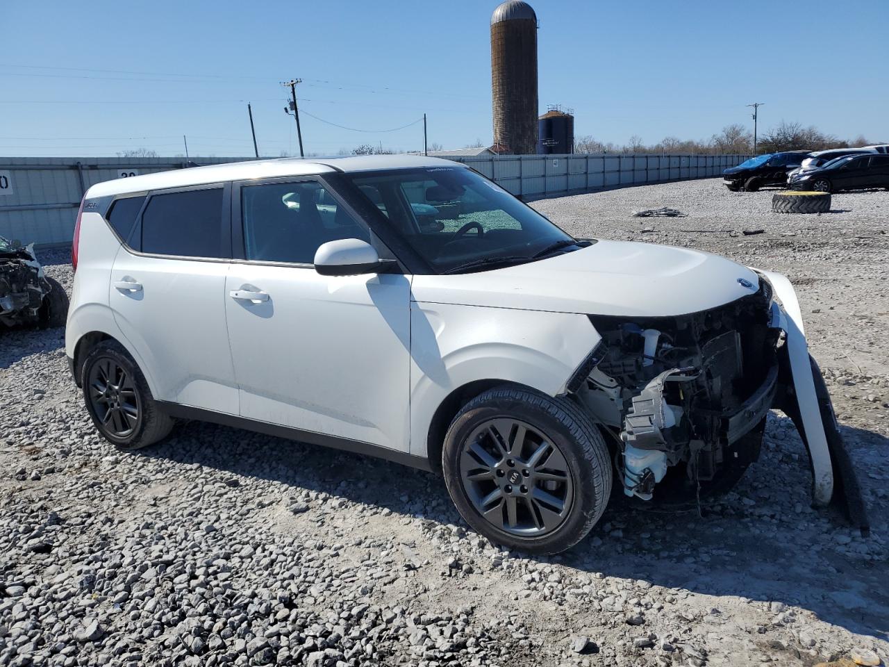 2021 KIA Soul VIN KNDJ33AU1M7751278 Copart auction photo, front end damage thumbnail 4