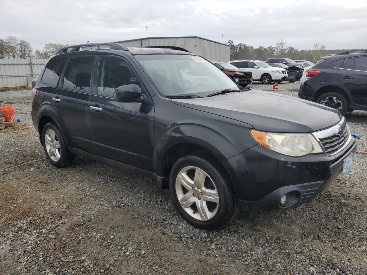2009 Subaru Forester VIN JF2SH63669H717314 Copart auction photo, side damage thumbnail 4