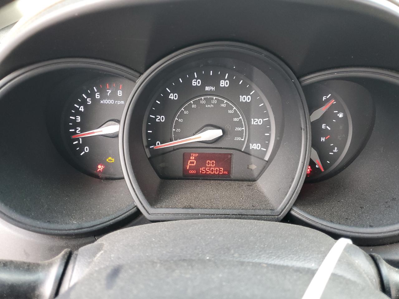 2014 KIA Rio VIN KNADN4A31E6408110 Copart auction photo, front end damage thumbnail 9