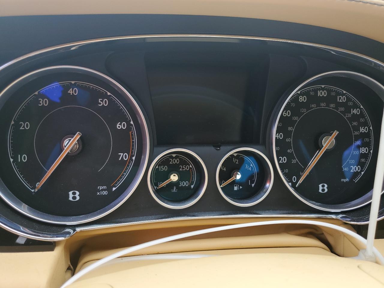 2016 Bentley Continental VIN SCBGH3ZA4GC054160 Copart auction photo, water/flood damage thumbnail 9