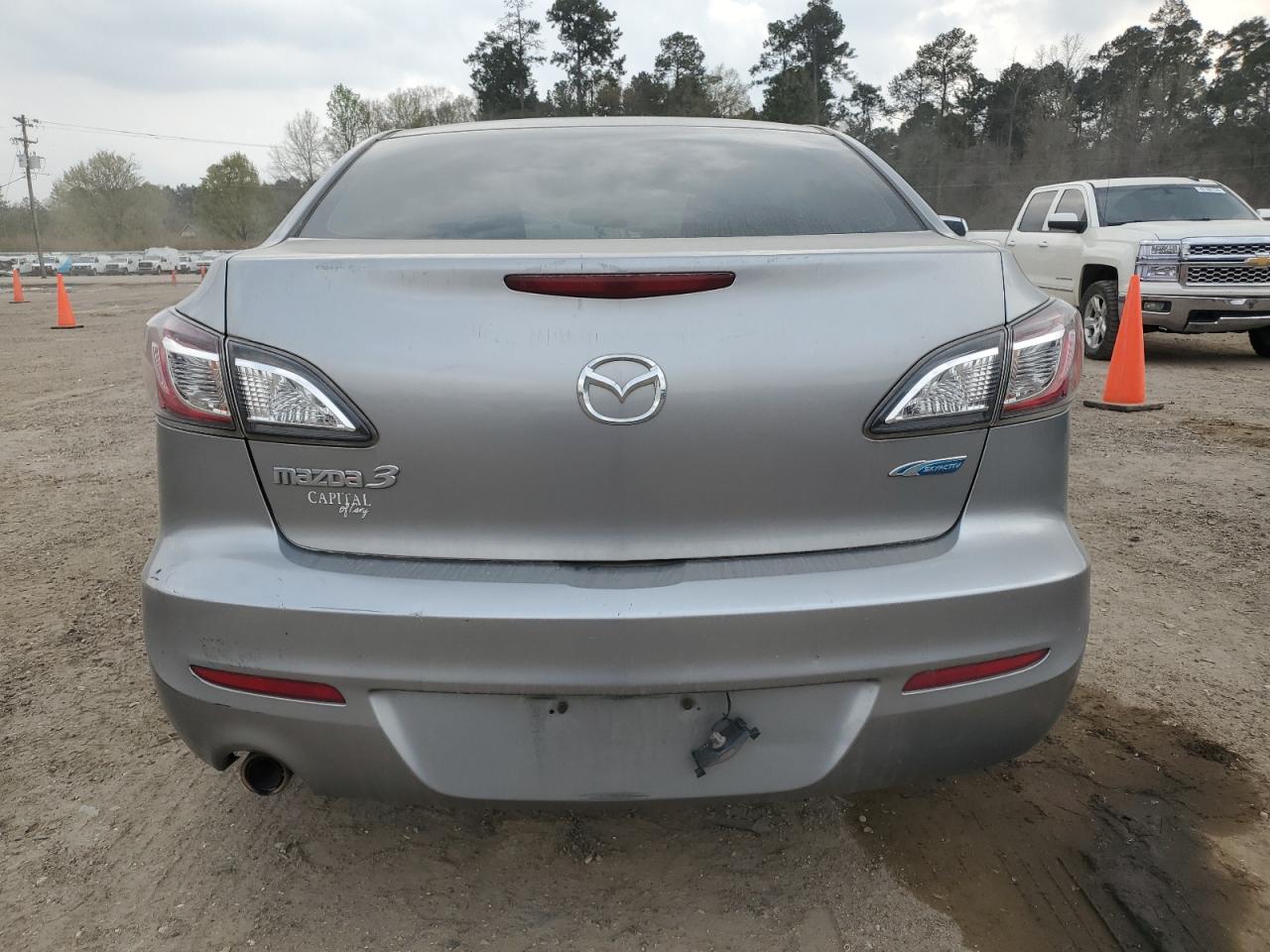 2012 Mazda 3 VIN JM1BL1V74C1700744 Copart auction photo, front end / side damage thumbnail 6