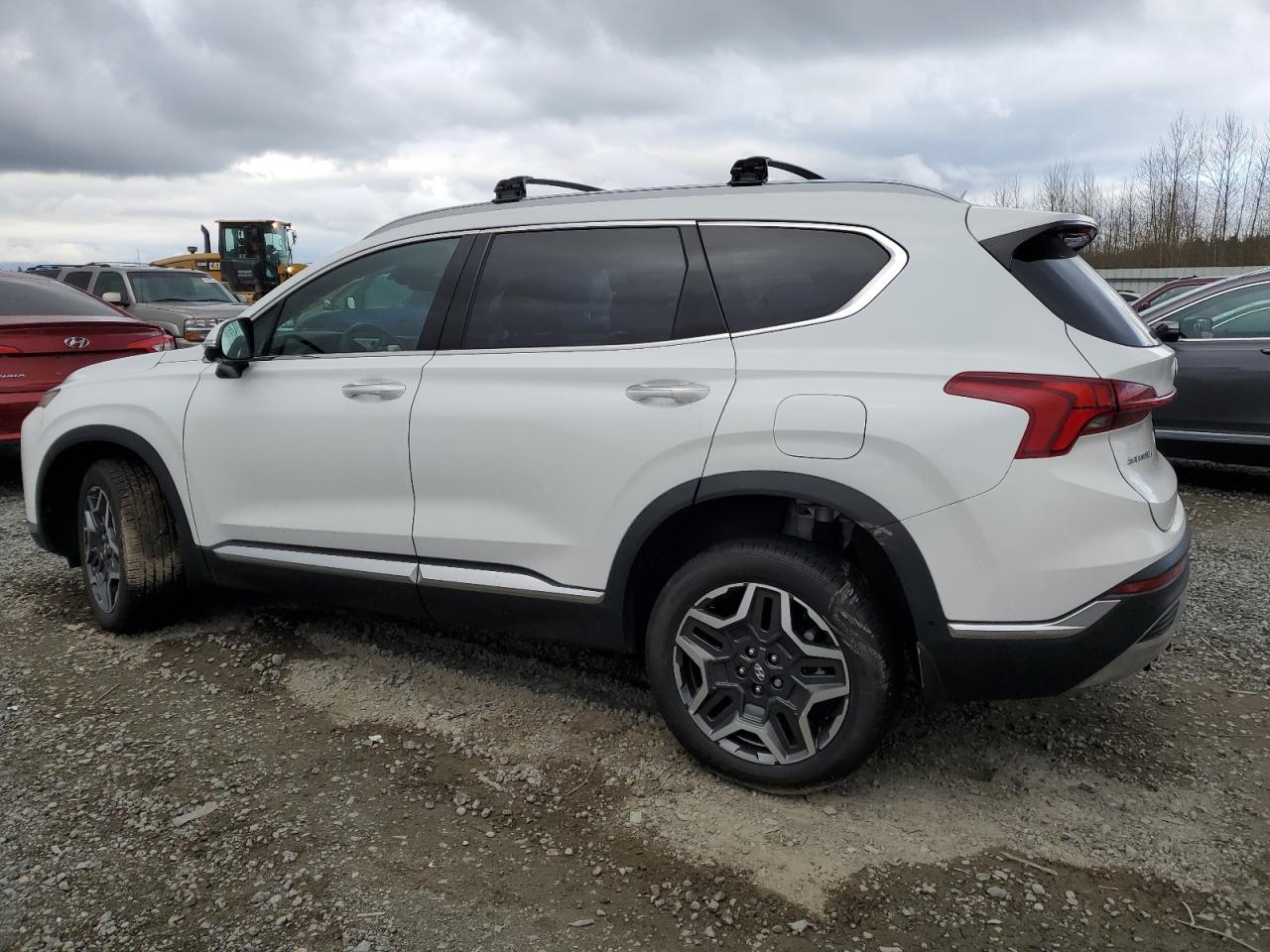 2023 Hyundai Santa Fe VIN 5NMS5DA17PH001276 Copart auction photo, undercarriage / front end damage thumbnail 2