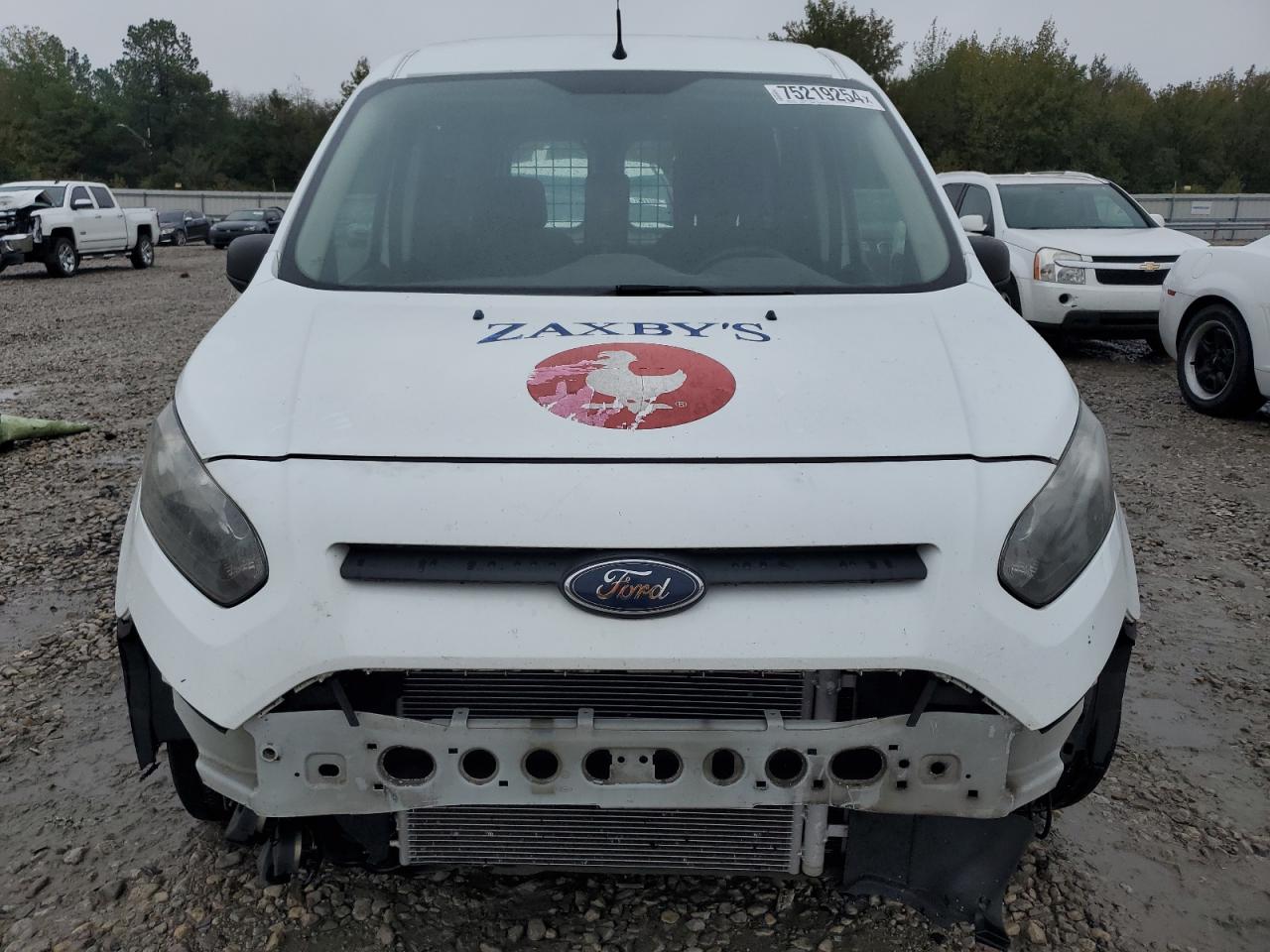 2017 Ford Transit VIN NM0LS7E70H1320315 Copart auction photo, front end / side damage thumbnail 5