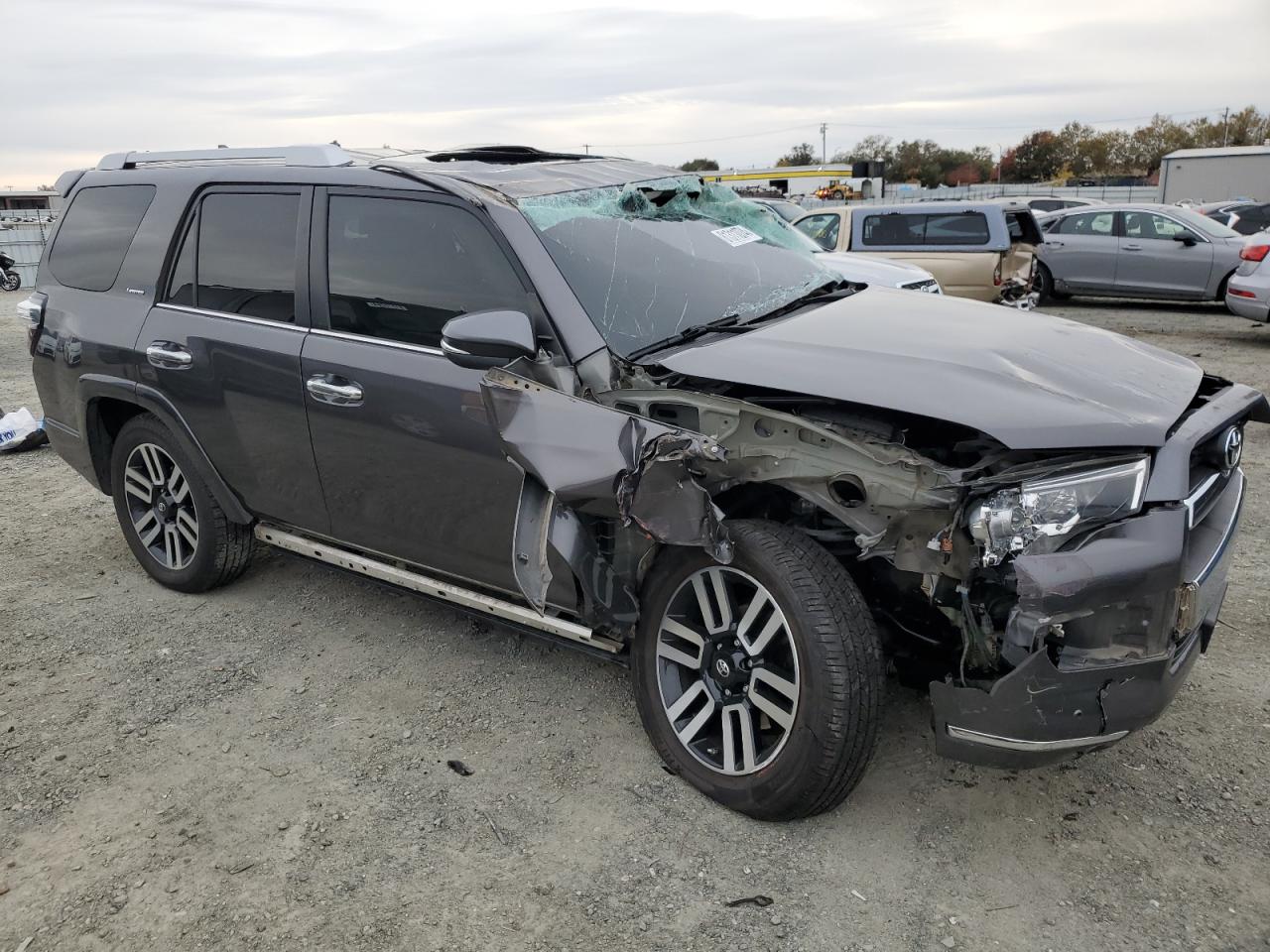 2017 Toyota 4Runner VIN JTEBU5JR2H5460875 Copart auction photo, rollover damage thumbnail 4