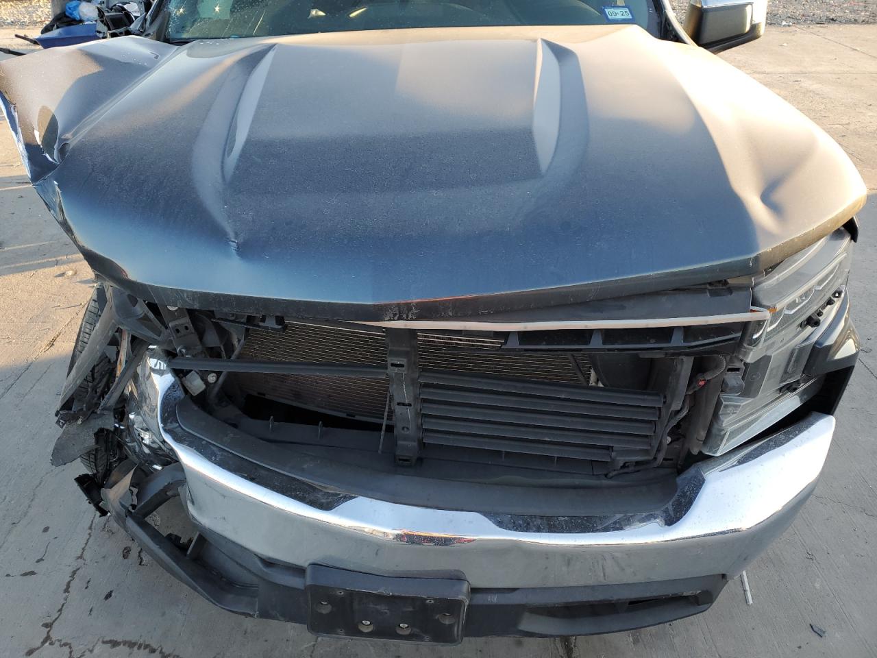 2020 Chevrolet Silverado VIN 3GCPWCED3LG407059 Copart auction photo, side damage thumbnail 11