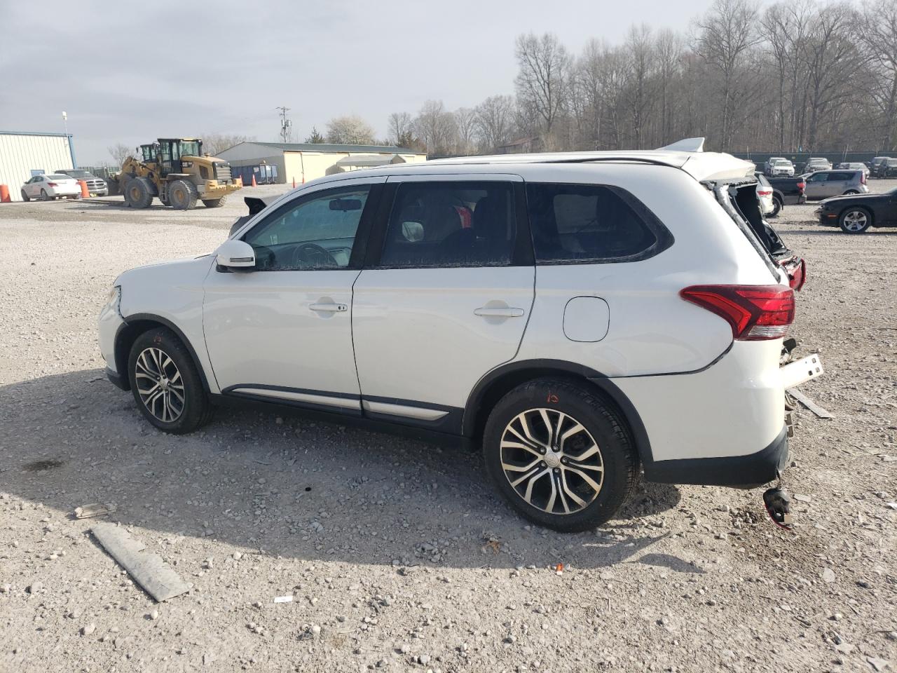 2017 Mitsubishi Outlander VIN JA4AZ3A32HZ032115 Copart auction photo, rear end / minor dent/scratches damage thumbnail 2