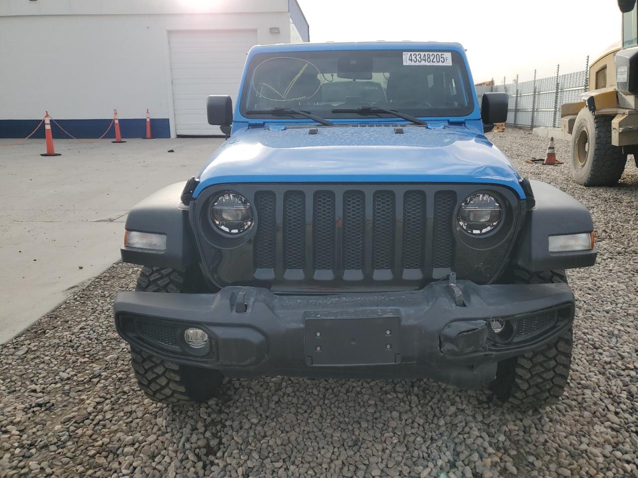 2021 Jeep Wrangler VIN 1C4GJXAG2MW819658 Copart auction photo, front end damage thumbnail 5