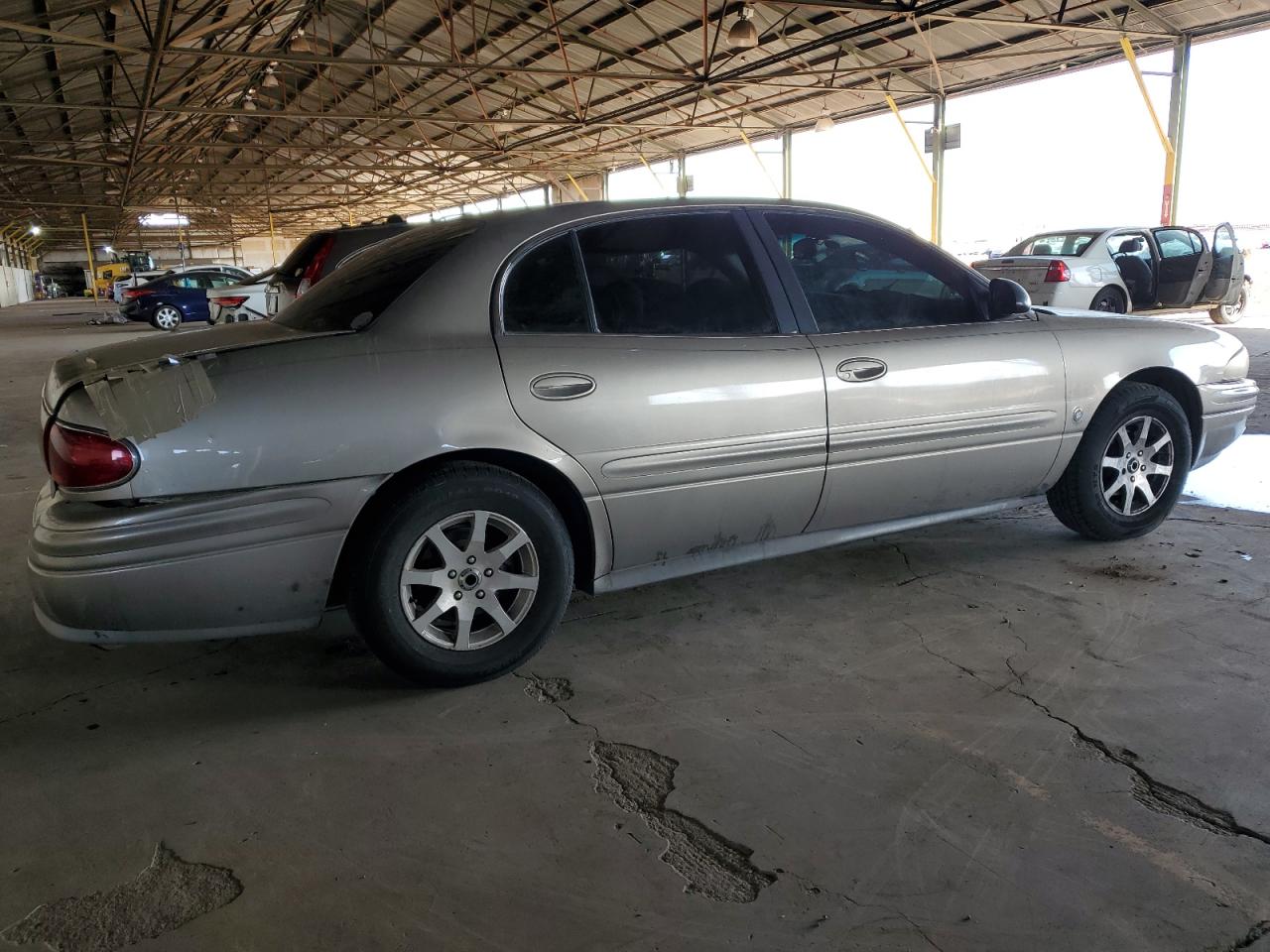 2001 Buick LeSabre VIN 1G4HR54K21U105761 Copart auction photo, rear end / side damage thumbnail 3
