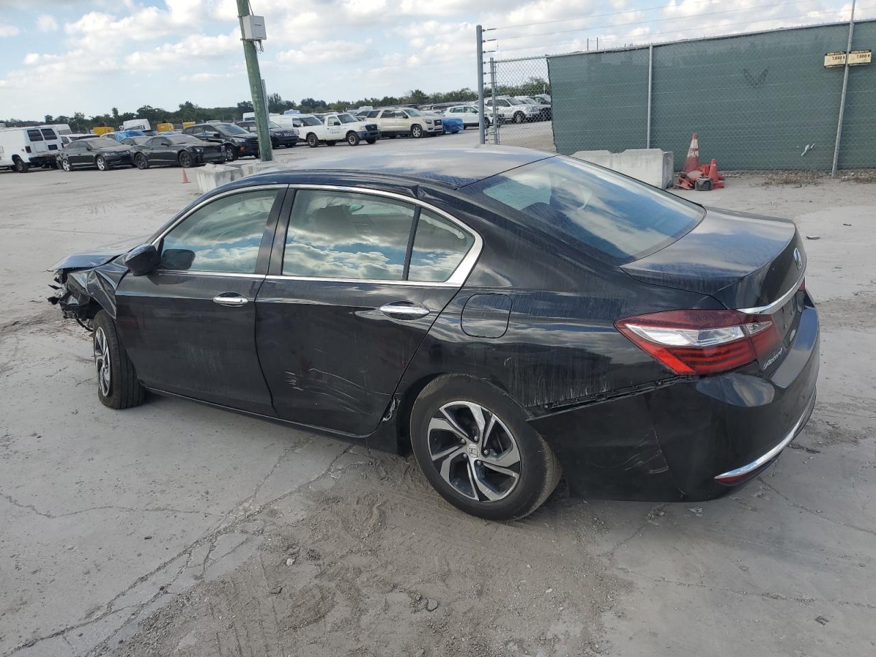2017 Honda Accord VIN 1HGCR2F37HA255607 Copart auction photo, all over damage thumbnail 2