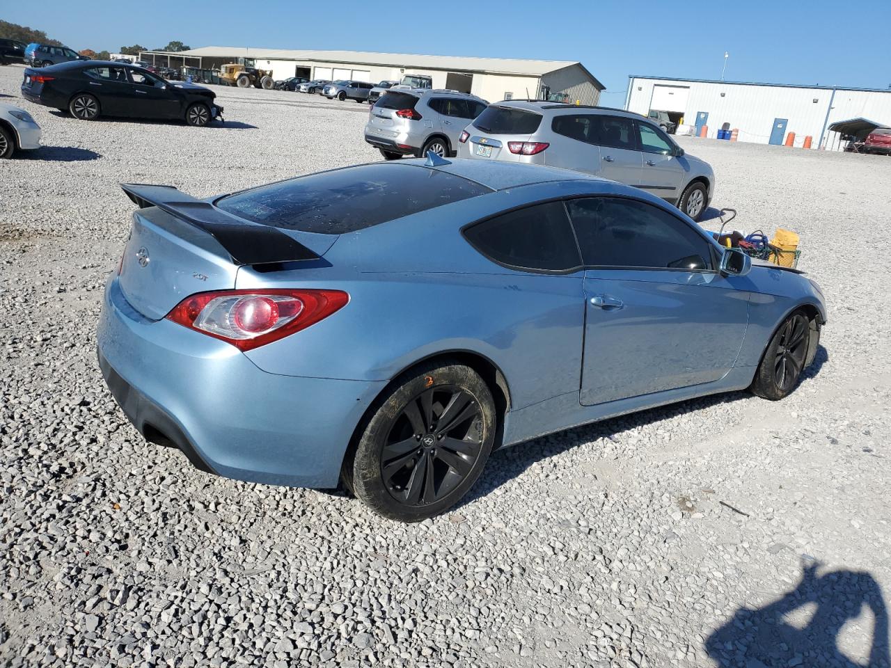 2011 Hyundai Genesis VIN KMHHT6KD6BU059106 Copart auction photo, front end damage thumbnail 3