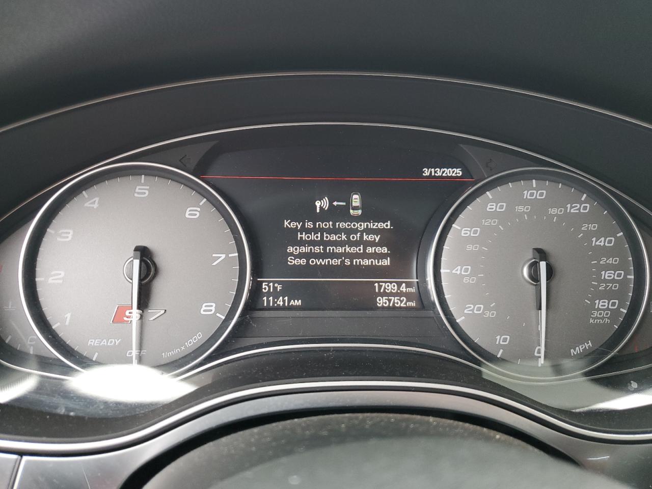 2016 Audi S7 VIN WAUW2AFC2GN182094 Copart auction photo, front end damage thumbnail 9