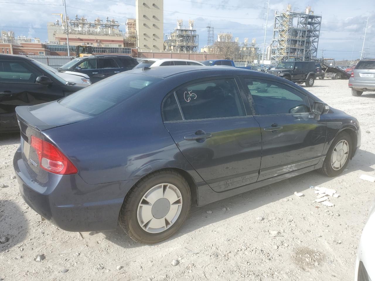 2008 Honda Civic VIN JHMFA36278S020682 Copart auction photo, front end damage thumbnail 3