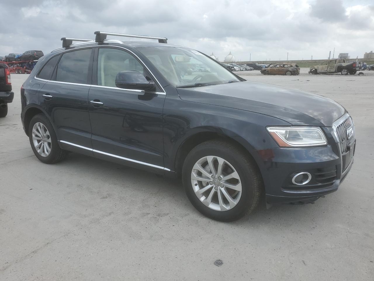 2017 Audi Q5 VIN WA1C2AFP5HA081840 Copart auction photo, all over damage thumbnail 4
