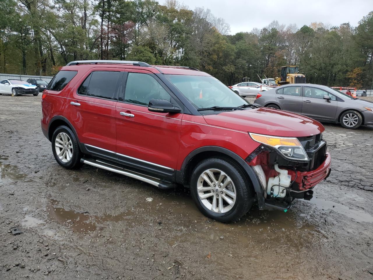 2013 Ford Explorer VIN 1FM5K7D89DGA49103 Copart auction photo, front end damage thumbnail 4