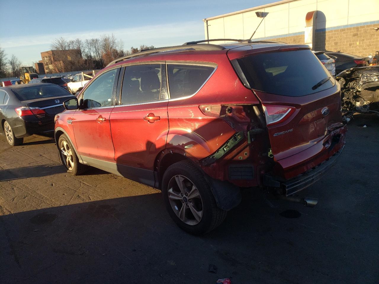 2016 Ford Escape VIN 1FMCU9GX3GUA80269 Copart auction photo, rear end damage thumbnail 2