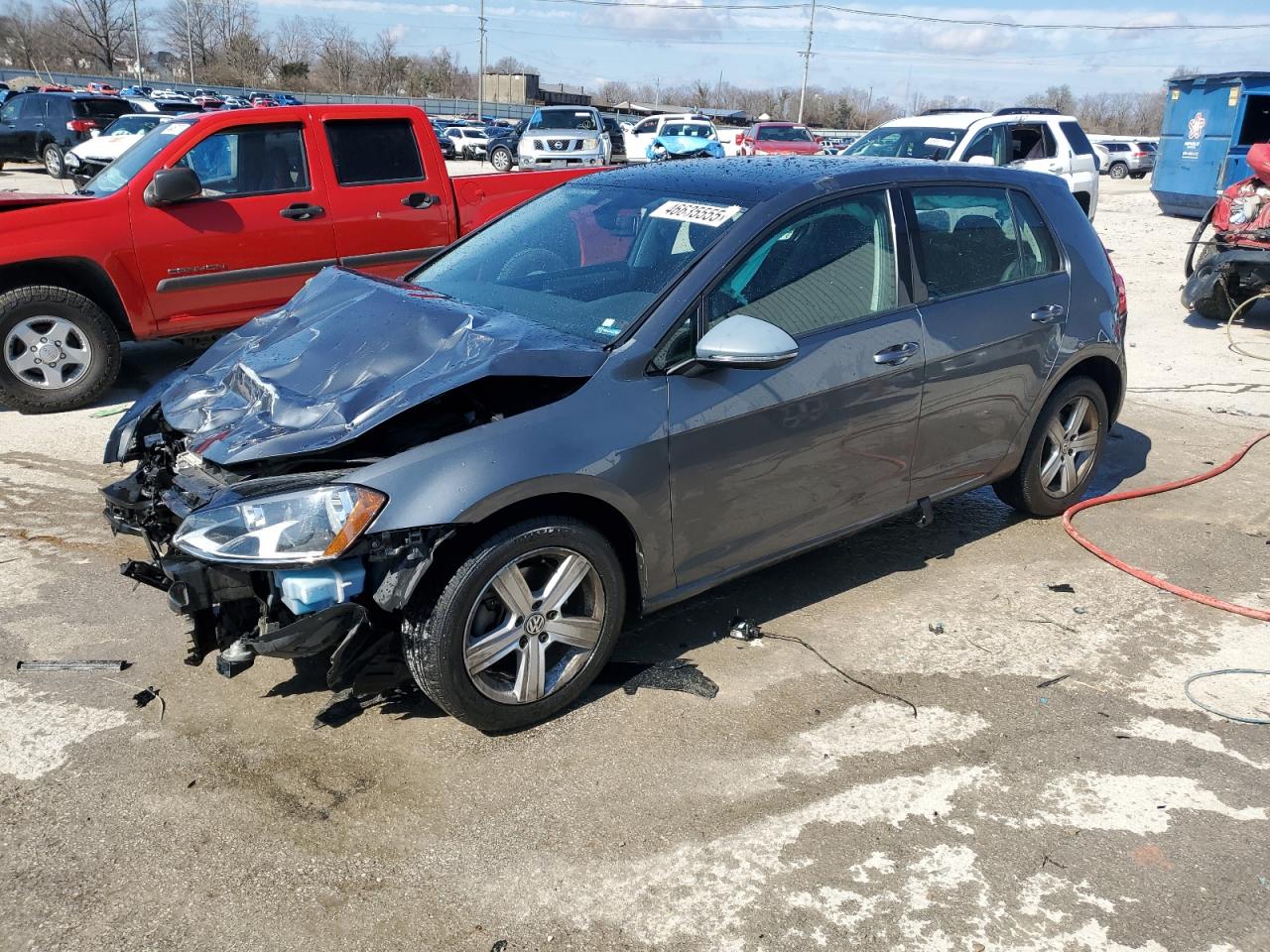 2017 Volkswagen Golf VIN 3VW217AU5HM054786