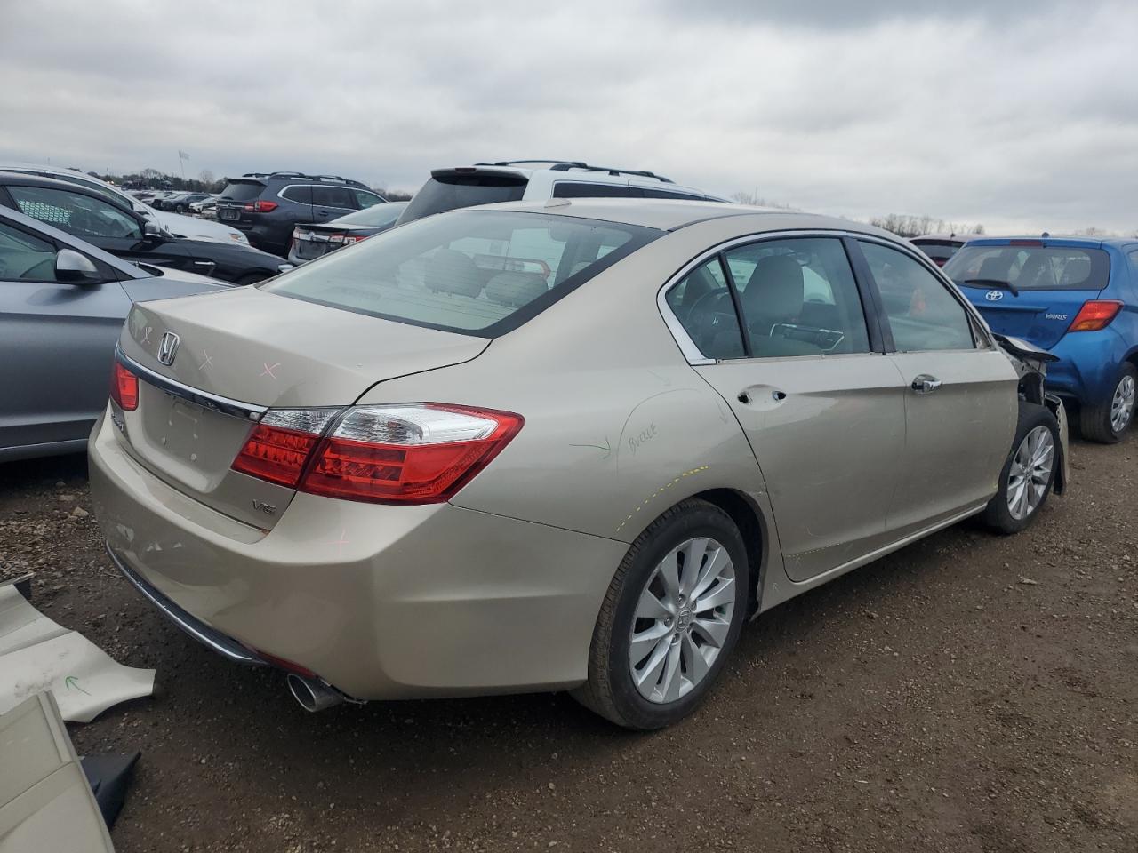 2013 Honda Accord VIN 1HGCR3F87DA029126 Copart auction photo, side damage thumbnail 3