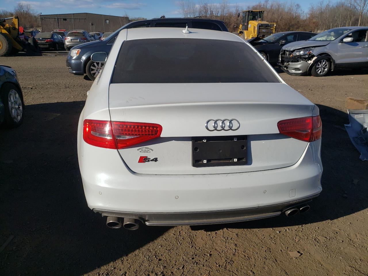 2014 Audi RS4 VIN WAUBGAFL2EA057620 Copart auction photo, front end / minor dent/scratches damage thumbnail 6