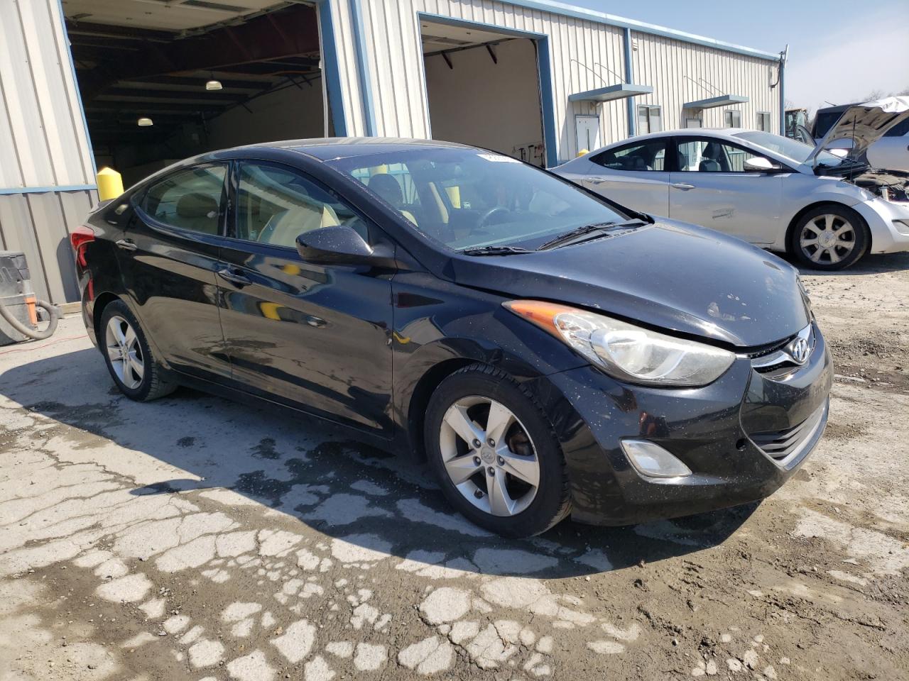 2013 Hyundai Elantra VIN 5NPDH4AE7DH311705 Copart auction photo, front end damage thumbnail 4
