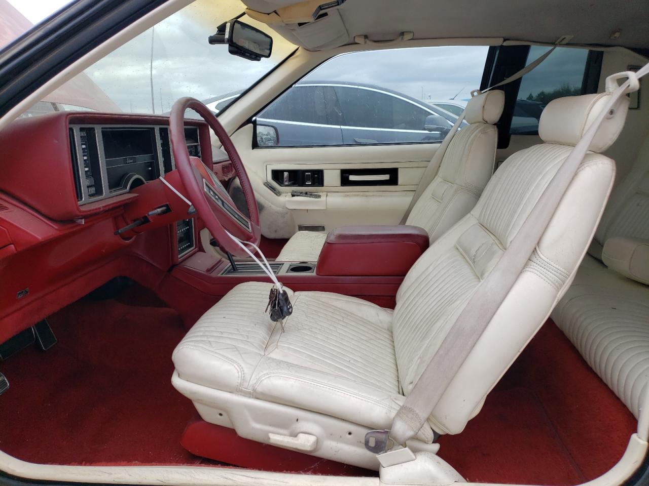 1986 Cadillac Eldorado VIN 1G6EL5784GU616263 Copart auction photo, mechanical / side damage thumbnail 7