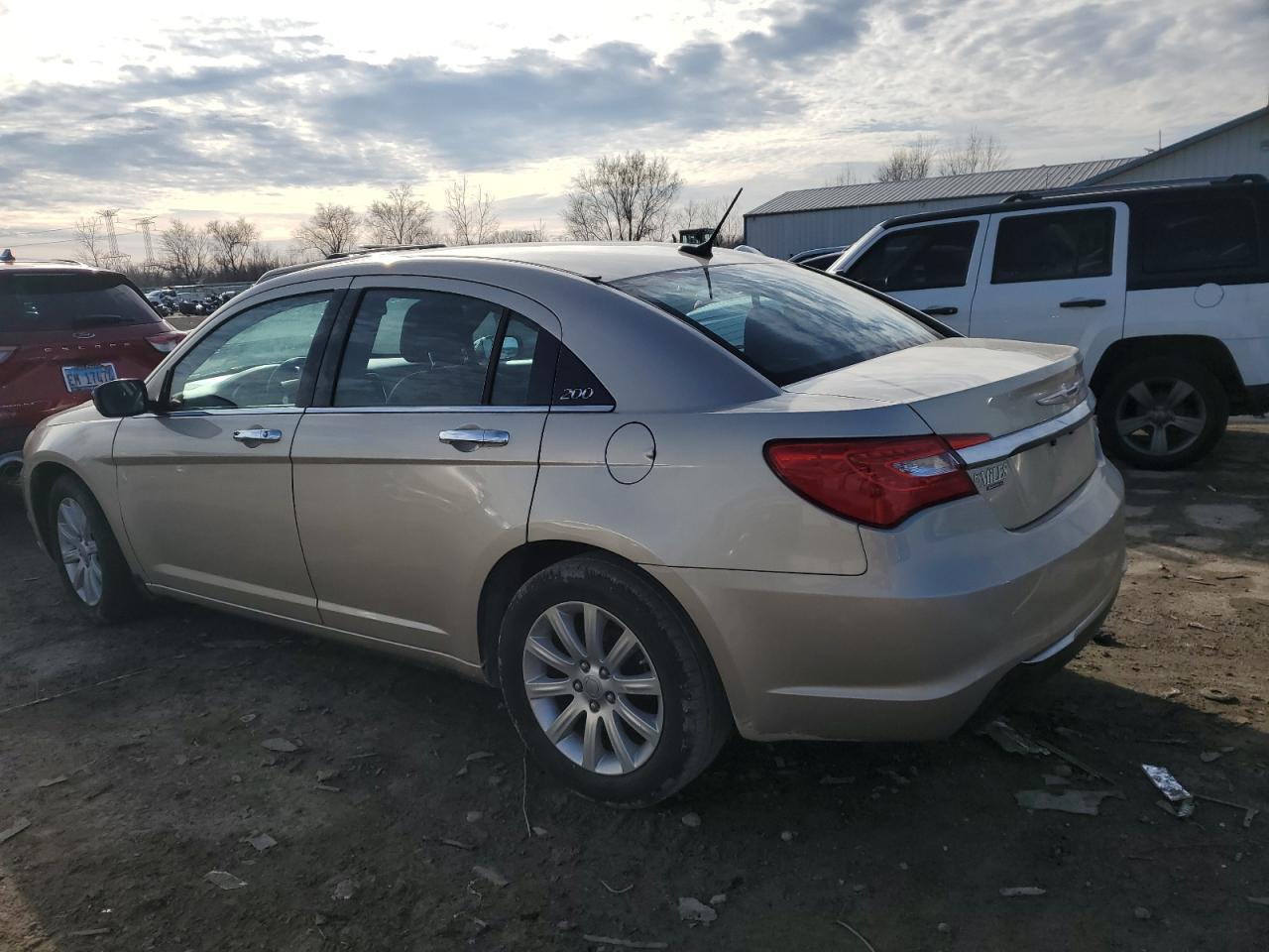 2013 Chrysler 200 VIN 1C3CCBCG4DN736901 Copart auction photo, undercarriage / front end damage thumbnail 2
