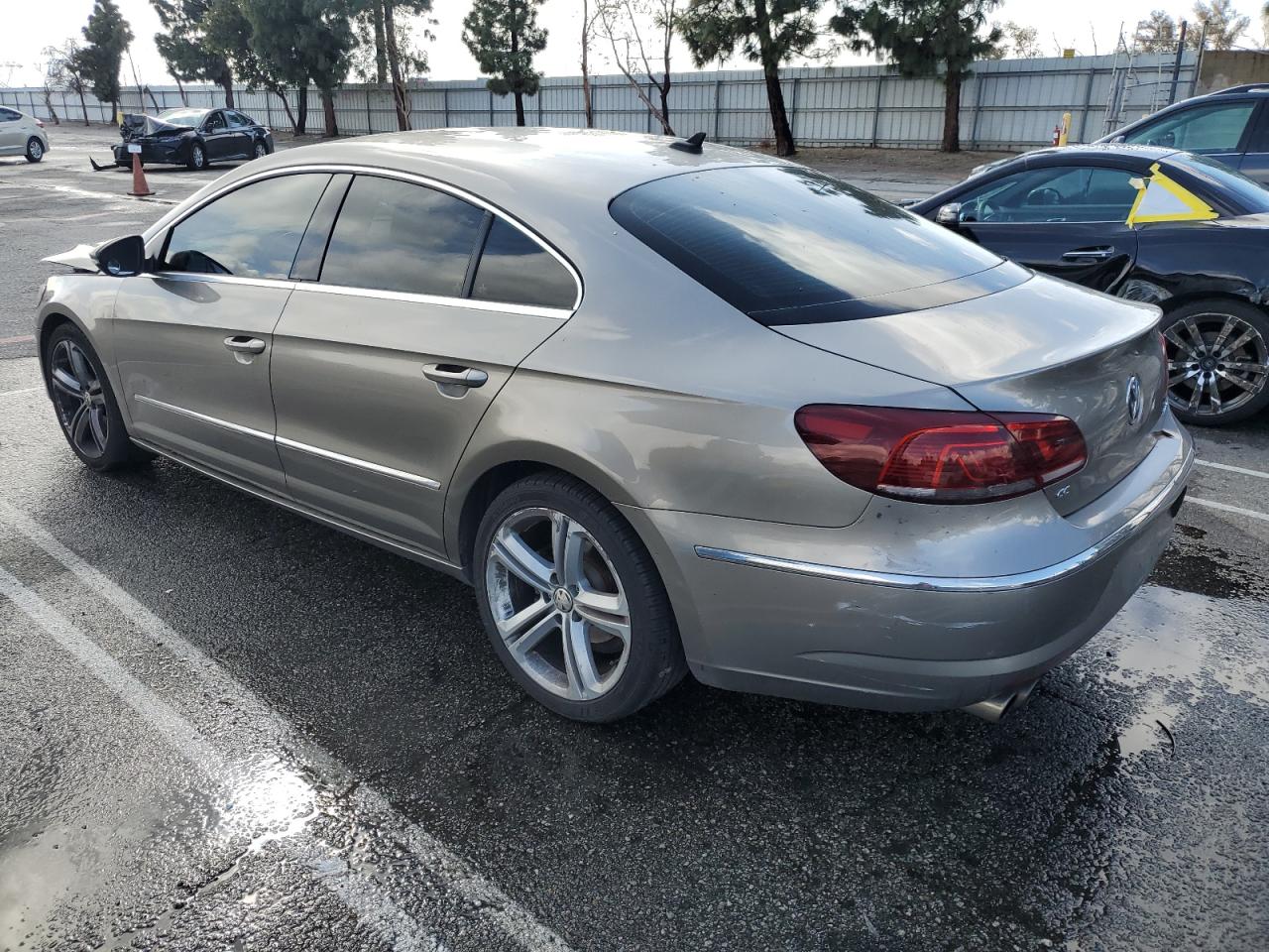 2013 Volkswagen Passat CC VIN WVWBN7AN4DE514259 Copart auction photo, front end damage thumbnail 2