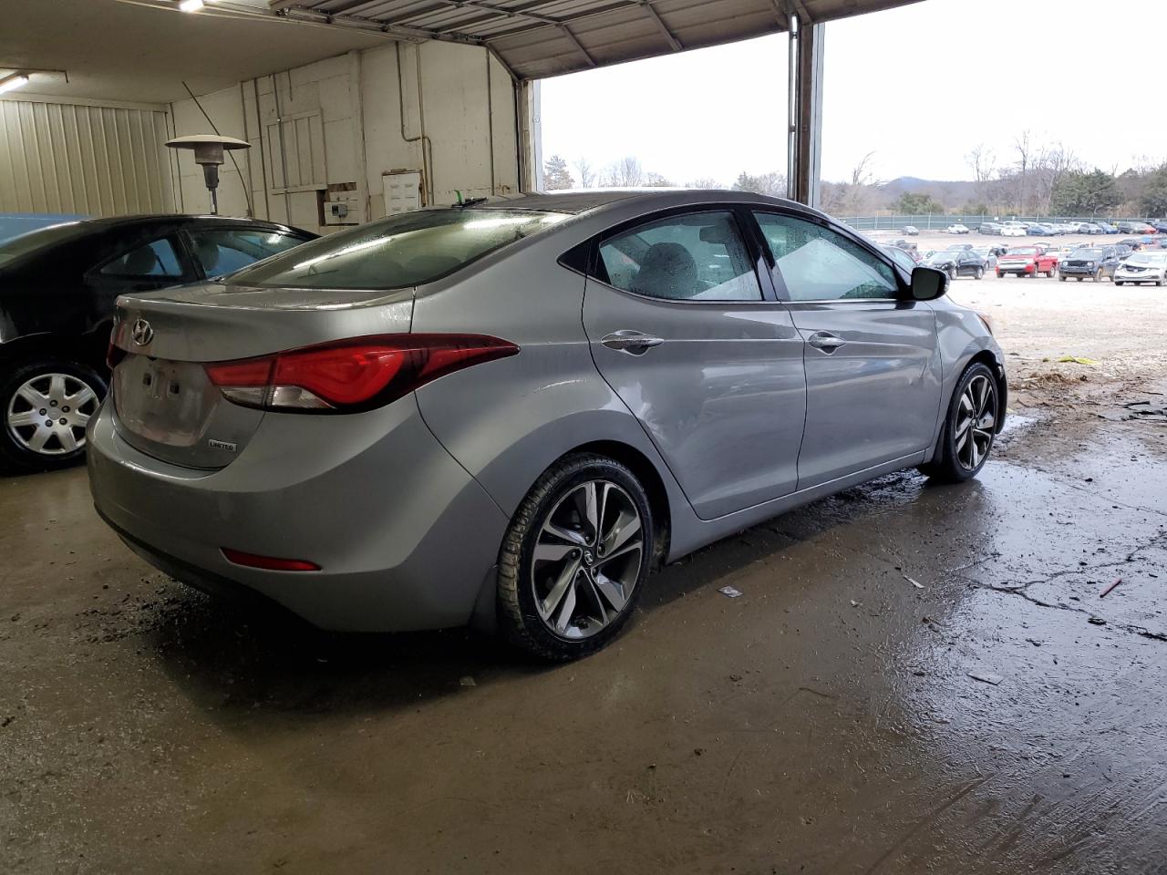 2015 Hyundai Elantra VIN KMHDH4AE9FU328218 Copart auction photo, front end / minor dent/scratches damage thumbnail 3