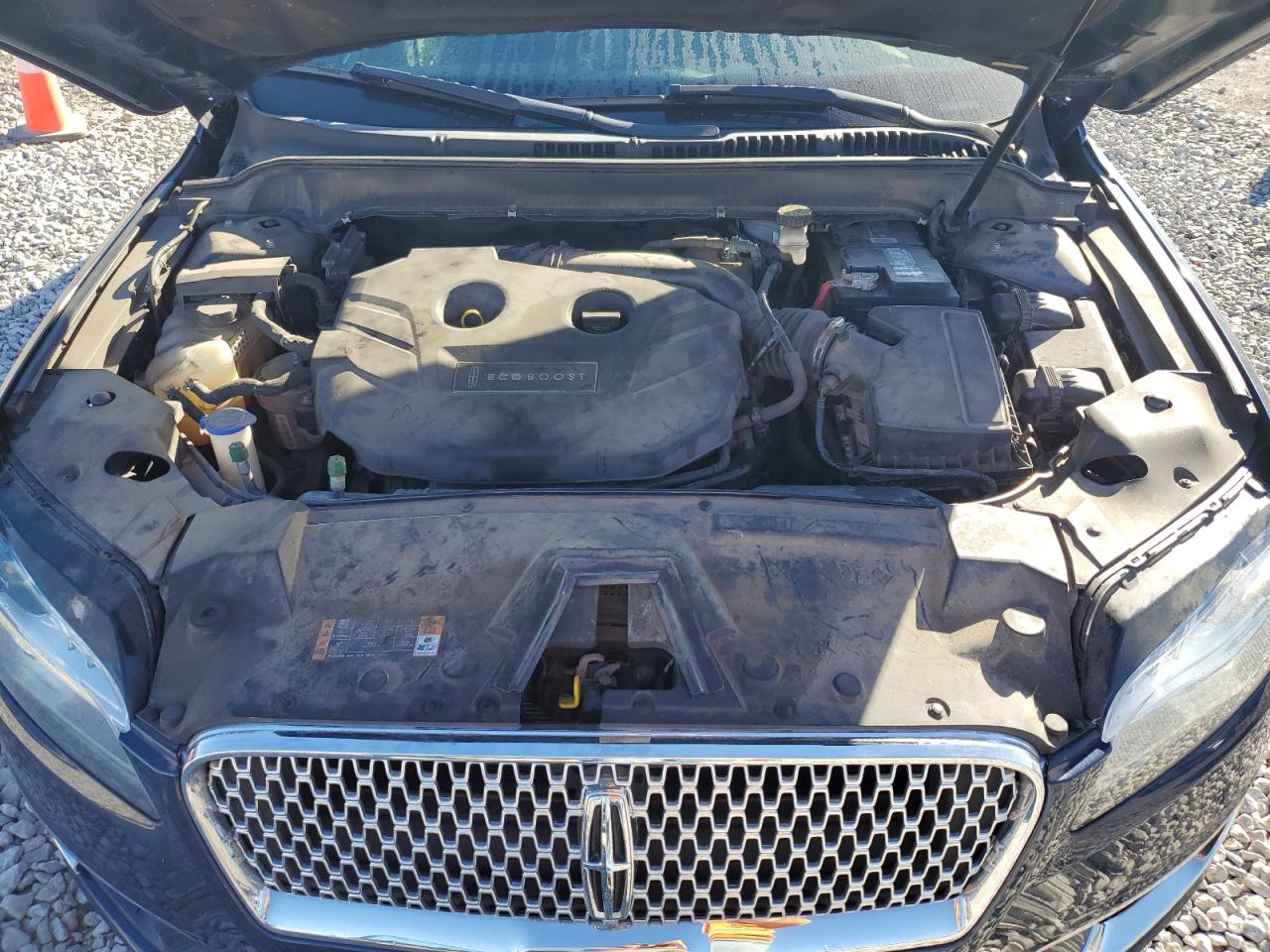 2017 Lincoln MKZ VIN 3LN6L5E95HR603121 Copart auction photo, rear end / mechanical damage thumbnail 11