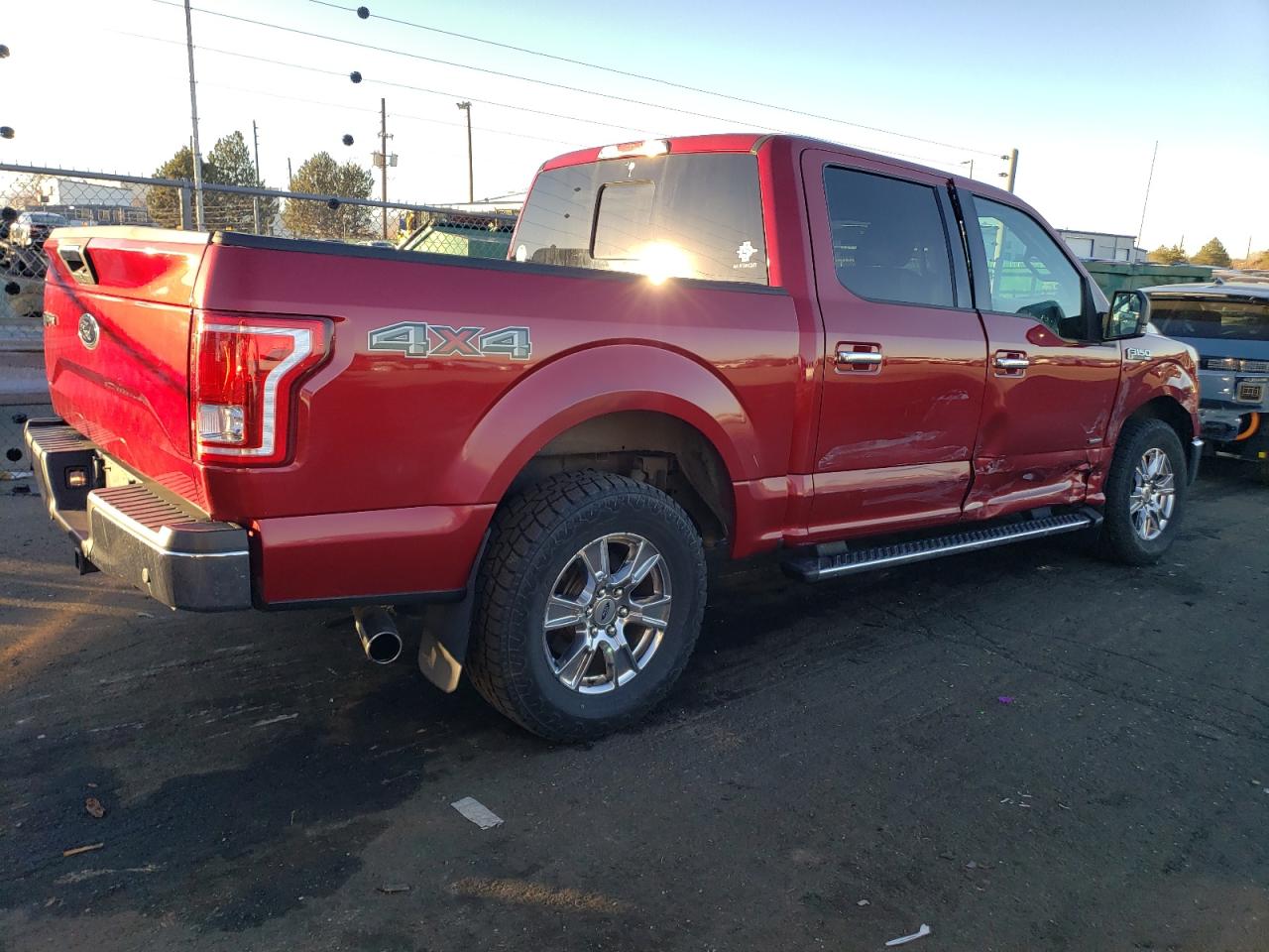 2016 Ford F-150 VIN 1FTEW1EGXGKD21042 Copart auction photo, side damage thumbnail 3