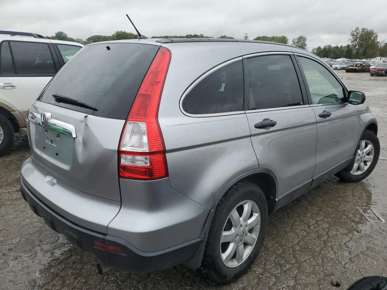 2008 Honda CR-V VIN JHLRE48508C073799 Copart auction photo, front end / rear end damage thumbnail 3