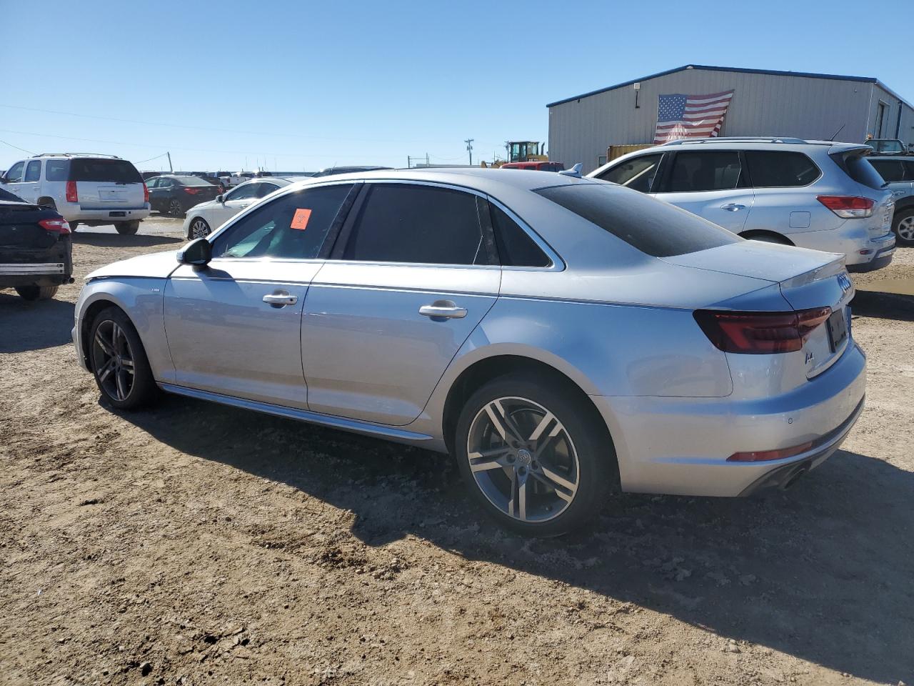 2018 Audi A4 VIN WAUENAF47JA165799 Copart auction photo, all over damage thumbnail 2