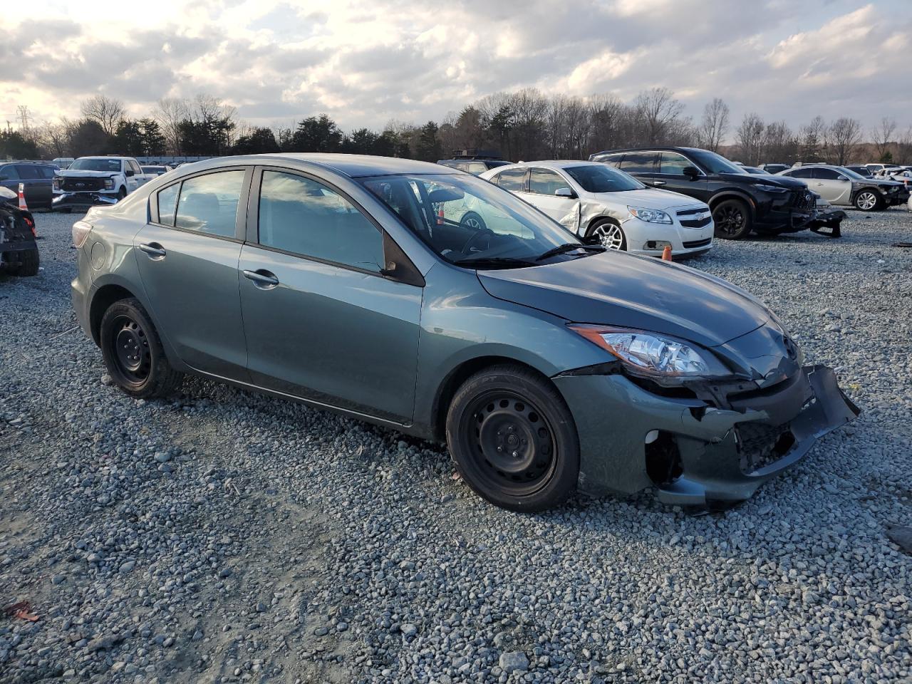 2013 Mazda 3 VIN JM1BL1TG3D1755464 Copart auction photo, all over damage thumbnail 4