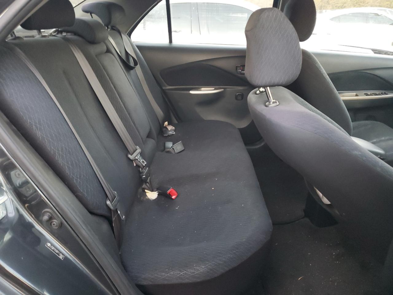 2007 Toyota Yaris VIN JTDBT923871125621 Copart auction photo, front end / rear end damage thumbnail 10