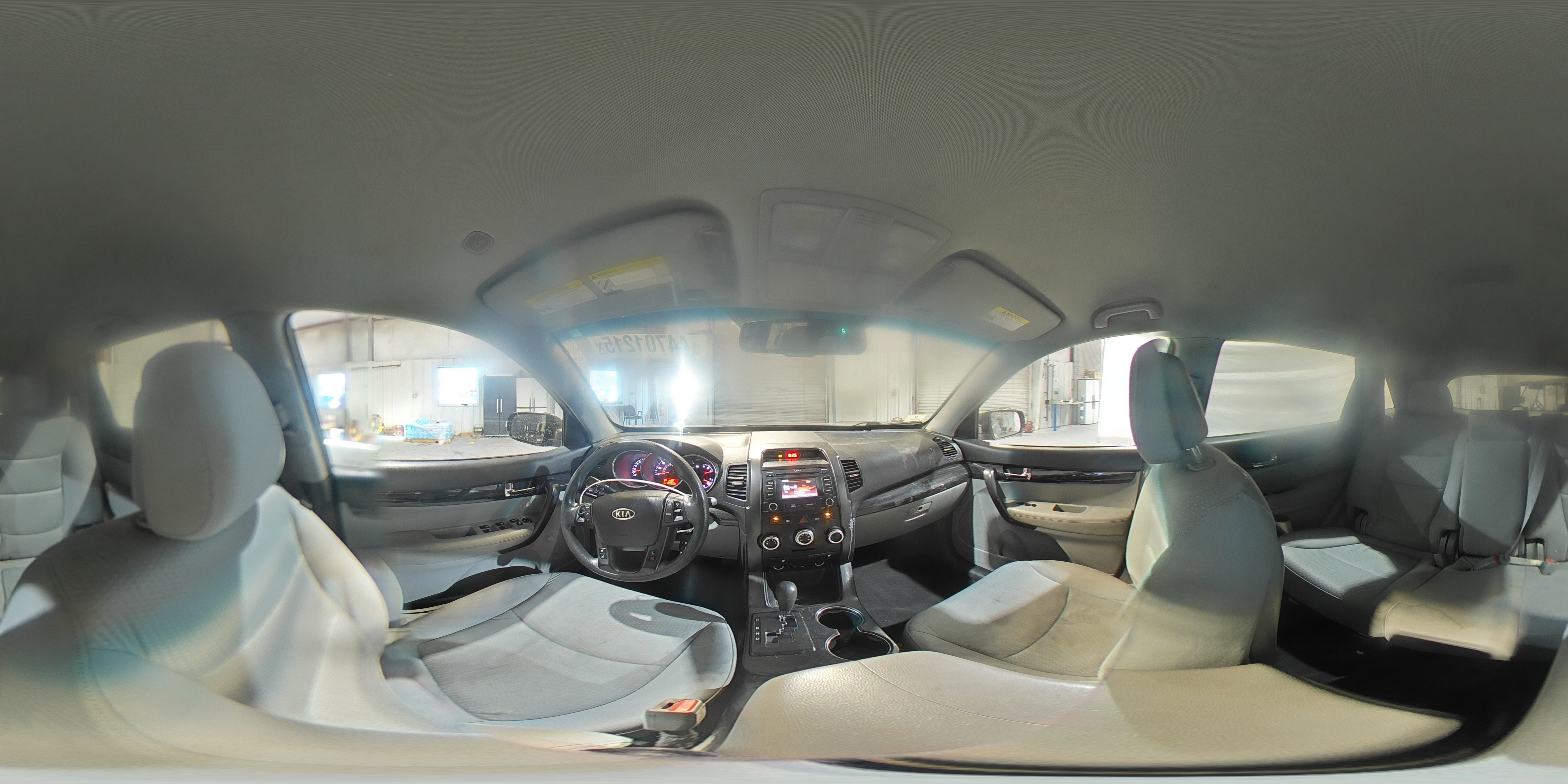 2013 KIA Sorento VIN 5XYKTCA60DG370756 Copart auction photo, front end damage thumbnail 14