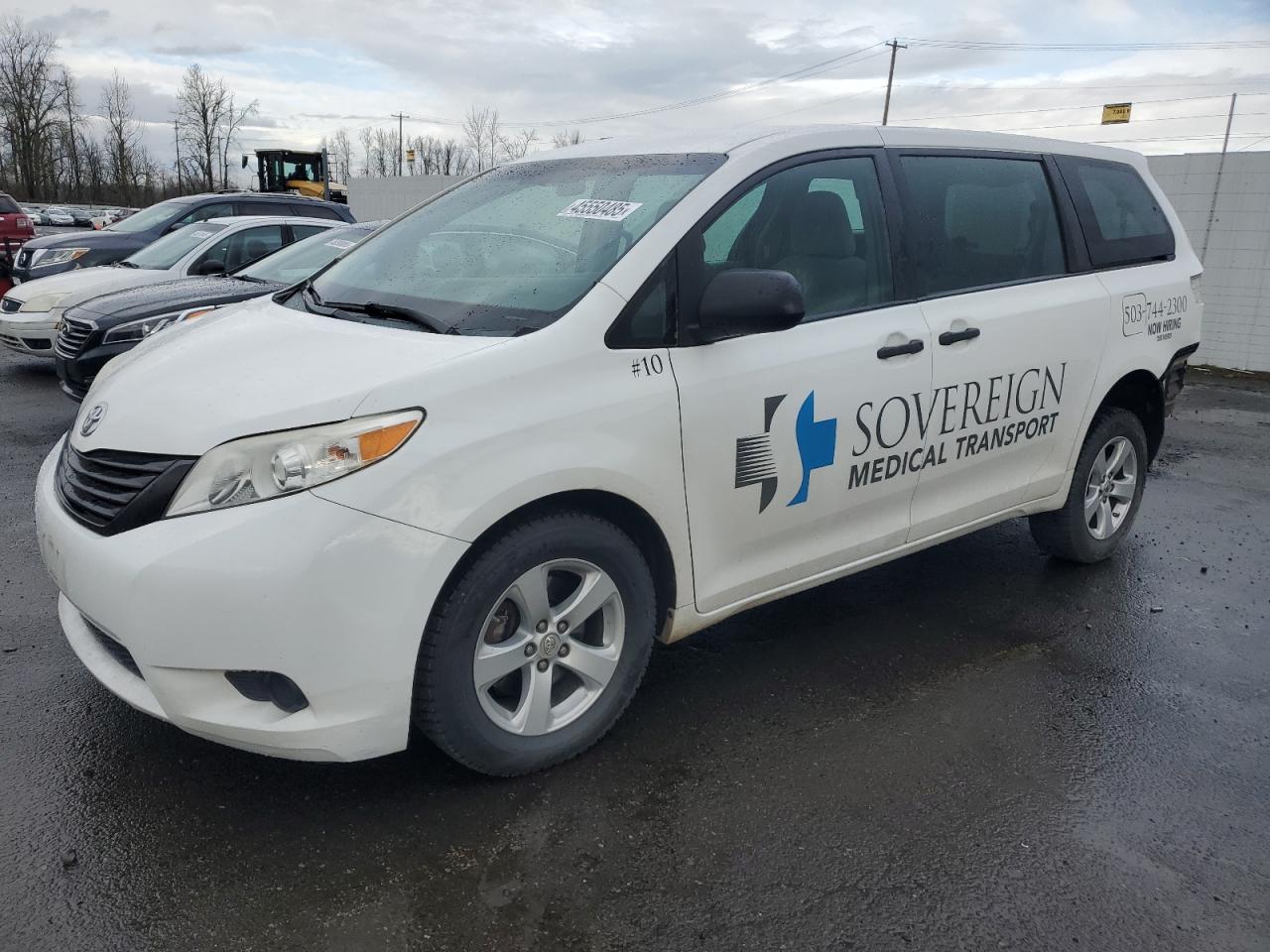 2015 Toyota Sienna VIN 5TDZK3DC0FS600692