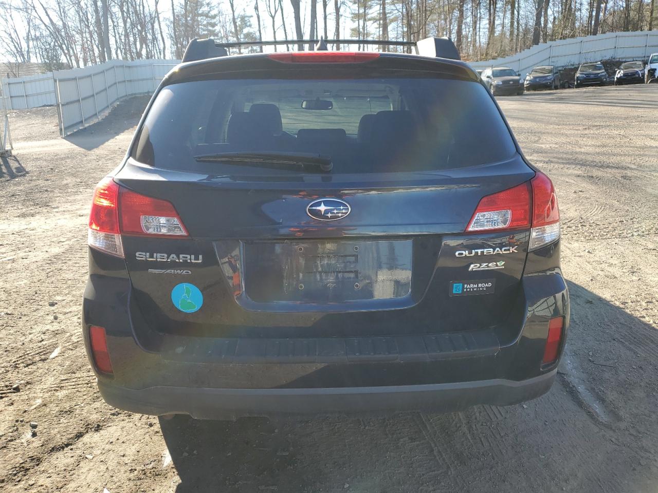 2012 Subaru Outback VIN 4S4BRBKC3C3258996 Copart auction photo, mechanical / minor dent/scratches damage thumbnail 6